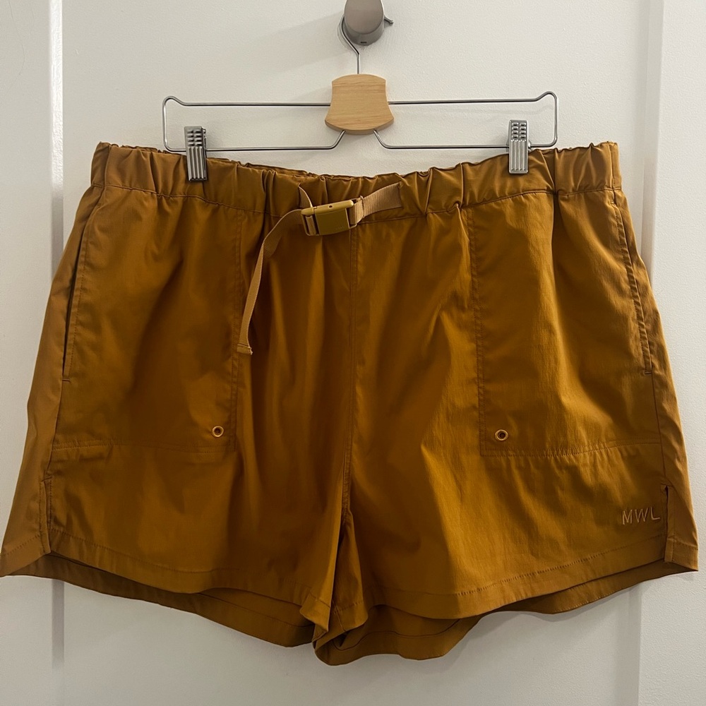 Madewell hiking shirts in toffee XXL
